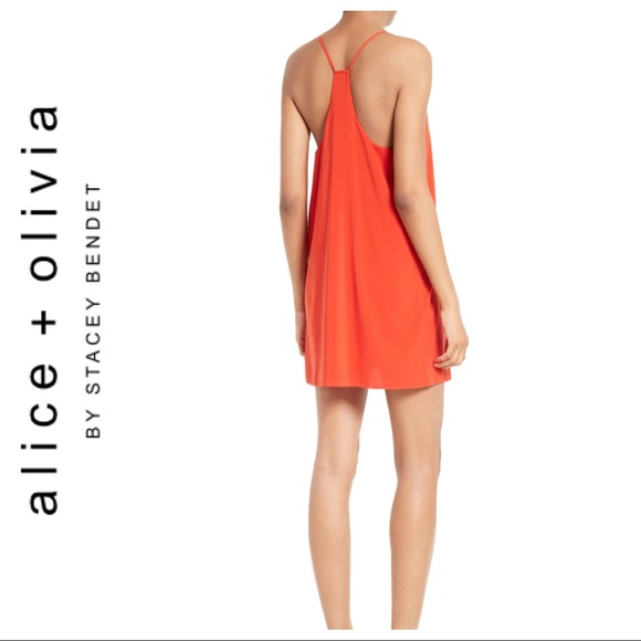 Alice + Olivia Dresses & Skirts - ALICE + OLIVIA FIERRA SILK SLIP DRESS MEDIUM